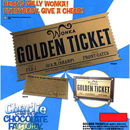 チャーリーとチョコレート工場/GOLDEN TICKET(ゴールデンチケット